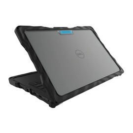 Gumdrop DropTech Case Fits Dell Latitude 3140 (Clamshell). Designed for Kids, K-12 Students, Teachers, and Classrooms – Drop Tested, Rugged, Shockproof Bumpers for Reliable Device Protection – Black