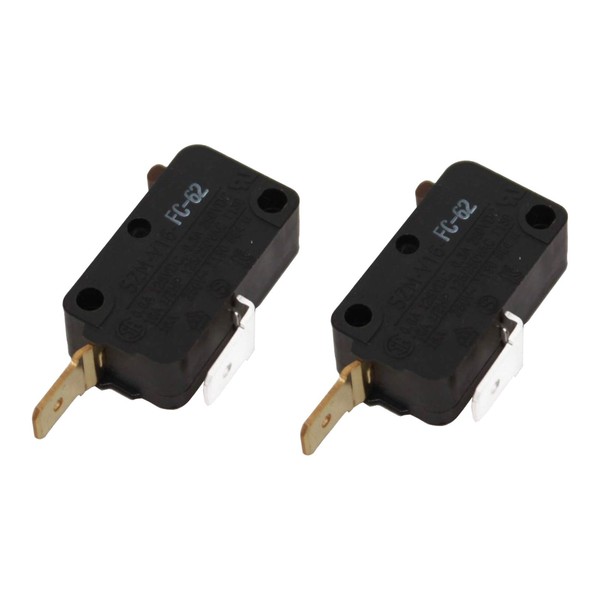 2-Pack W10269458 Microwave Door Switch Replacement for Whirlpool KHMC1857WWH1 -