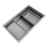 JAYGOVAN Kitchen Sink, 304 Stainless Steel Drop-In/Undermount Sinks, Top Mount