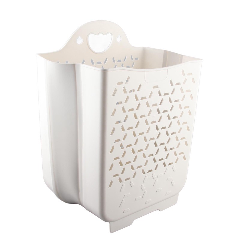Collapsible Hanging Laundry Basket PP Wall Mounted Collapsible Laundry Hamper