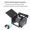 Foto4easy 4x4/4x5.65 Lightweight Mini Matte Box with 15mm Rod Support