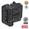 D&D Technologies TruClose Multi-Adjust TCAMA1, Regular Duty Gate Hinge, Self