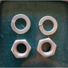 Unbranded Boat Trailer U-Bolt hot dip Galvanized Square axle 3 1/8" x 2 3/8" 16G