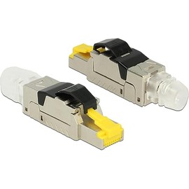 DeLOCK RJ45 Connector Feldkonfektionierbar Cat 8 Metal