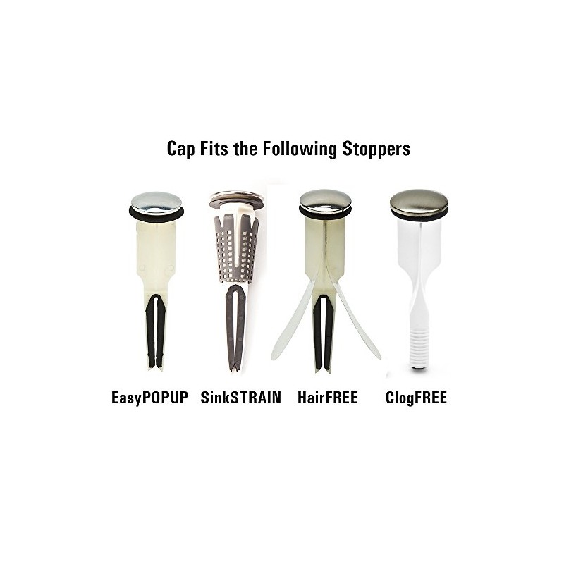 PF WaterWorks PF0742 Pop-Up Stopper Replacement Cap (Threaded) 1.5 in