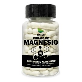 Citrato Magnesio 100 Cápsulas Duerme Despierta Energía Alta Absorción