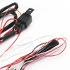 40A 12V LED Spotlights Wiring Harness 1-to-2 IP67 Waterproof for