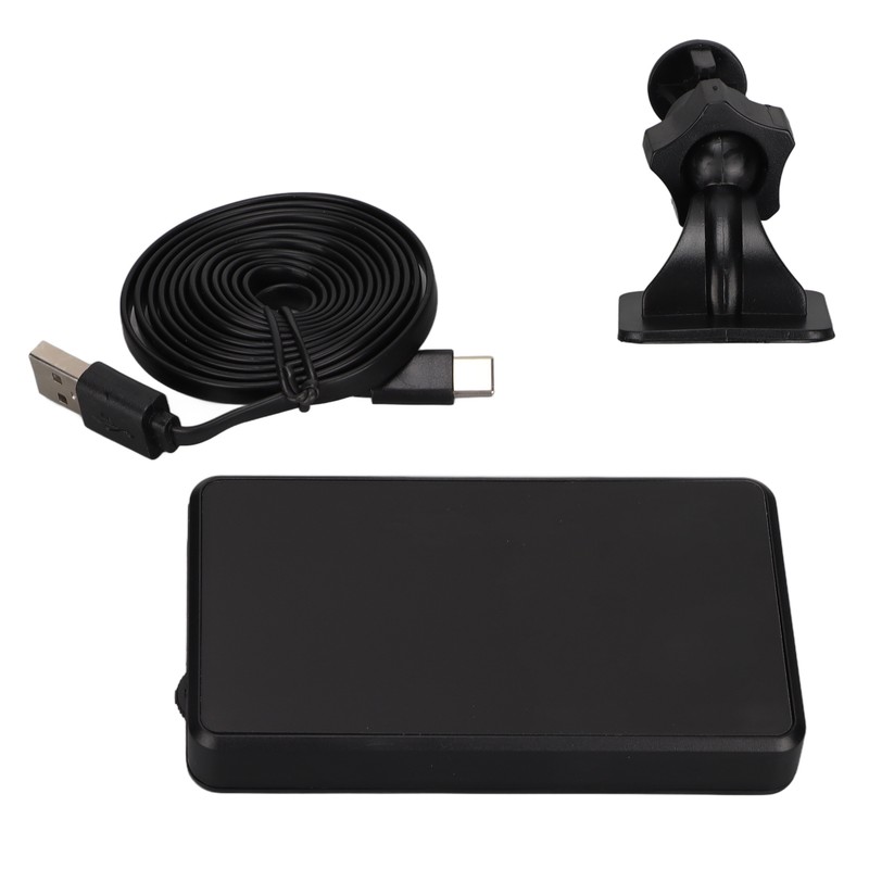 Universal Black 4.5in Car HUD Display 2 Alarm USB Power