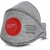 RESP, UCFX3-P3VC, FOLD Flat MASK with Valve & Carbon, FFP3,
