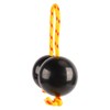 2pcs African Rhythm Ball Black Rhythm Shaker Rattle Ball for