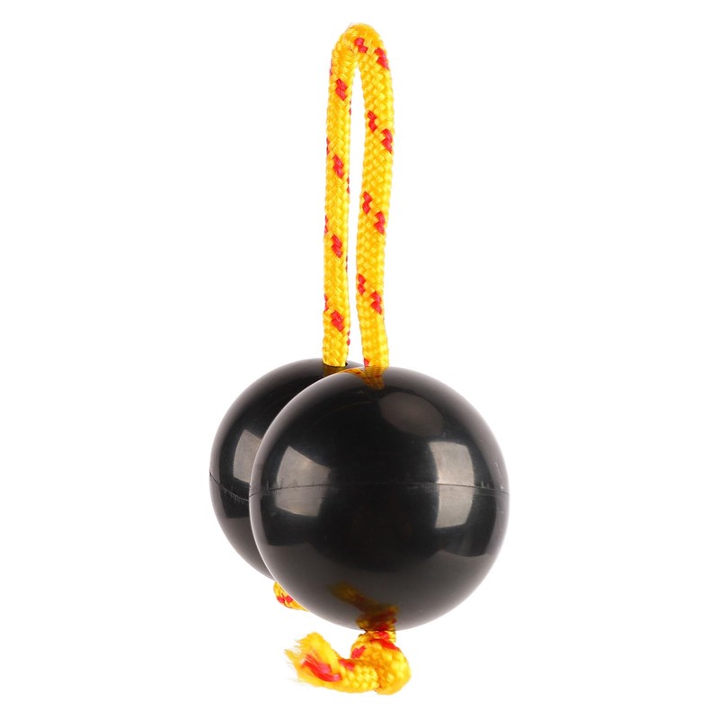 2pcs African Rhythm Ball Black Rhythm Shaker Rattle Ball for