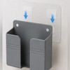 Wall Mounted Storage Box for Remote Controls – Punch-Free PP