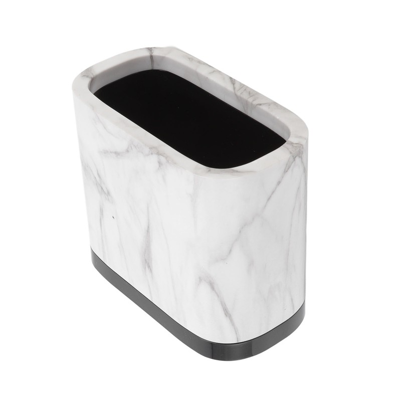 Marble Pattern Pen Holder Fashionable Minimalist Makeup Brush Holder Cup