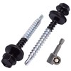 SKIR'CO (Pack of 50) Painted Roofing Screws 4.8 x 50