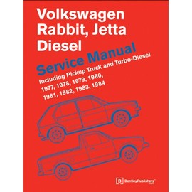 Volkswagen Rabbit, Jetta (A1) Diesel Service Manual: 1977, 1978, 1979, 1980, 1981, 1982, 1984, 1984