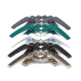 1x Window Handle Locking Double Glazing Universal Espag Window Handle, Left Hand/Right Hand,White/Black,Various Colors