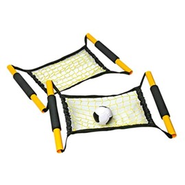 Betzold Sport Bouncing Ball Set Rebound Game Sports with 2 Nets and One Ball