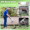 LAWFYMORI Weed Puller Tool with Long Handle, 60'' Weed Remover