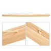 Modern Magnetic Wooden Photo Picture Frame DIY Poster Scroll Prints