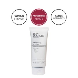 Skin Doctors Exfoliating Crystals,for the face and body Helps reduce the appearance of ageing, scarring, and other blemishes - 100ml