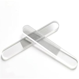 Premium Glass Nail File (2-Pack) – Nail Files,for Natural Nails, Nano Glass File with Case，Suitable for polishing Fingers or Toes，Essential Nail Care 