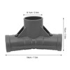 Pool T Connector for P07082 Swimming Pool Accessory, Plastic Oval