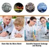 USB Digital Microscope 40X-1000X, 8 LED Endoscope Camera with Carrying