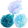 Pack of 3 bath sponge, shower sponge, loofah sponge, exfoliating
