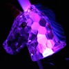 The Glow Company Light Up Flashing Unicorn Fibre Optic Torch