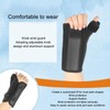 Wrist Brace Knob Adjustable Aluminum Plate Stable Support Comfortable Fabric