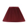 Aspen Creative 59174, Empire Uno Lamp Shade, Rich Red, 4"
