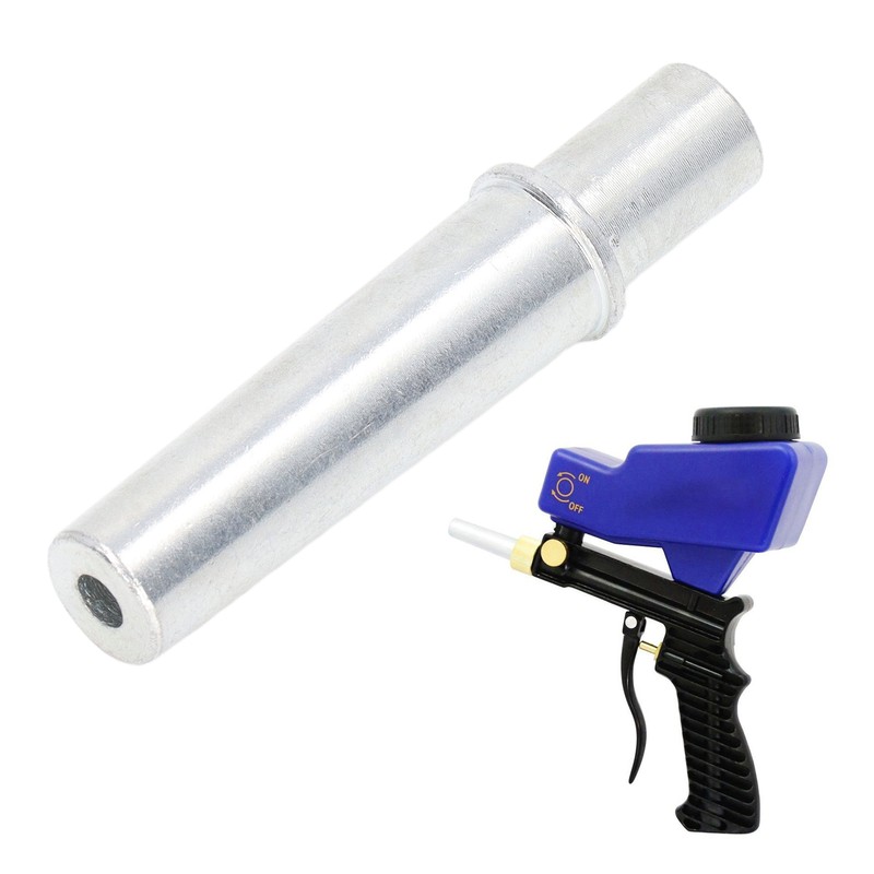 Metal Sandblasting Gun Nozzle 1/4 NPT Intake Sandblaster Nozzle Replacement