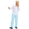 Mahoon Halloween Fred Costumes Cosplay, Azul & blanco, X-Large