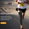 Lecute Rodillera de Compresión para Gimnasio Elástica Deportiva Crossfit Ejercicio