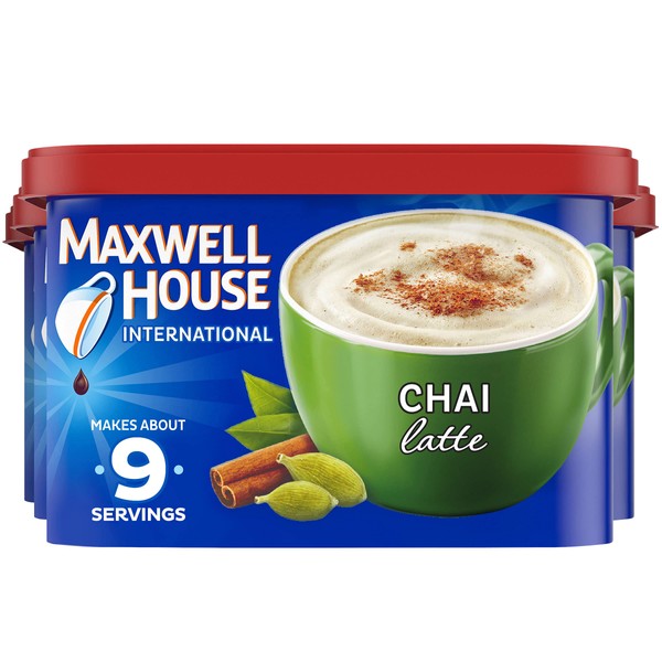 Maxwell House Cafe Roast Ground Coffee, 9 oz (Pack of 4)