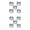 Pack of 10 M12 x 1.5 Conical Wheel Nuts Nut