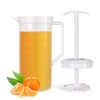 JBK Pottery - Mixing Pitcher for Drinks, Plastic Water Pitcher