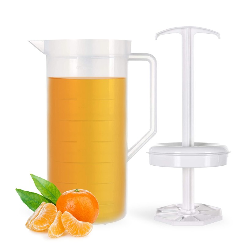 JBK Pottery - Mixing Pitcher for Drinks, Plastic Water Pitcher