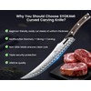 SYOKAMI Butcher Breaking Knife for Meat Cutting, 10.5 Inch Japanese