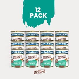 Homemade Delights - Dog Wet Food (Beef and Veg - Puppy) - (Pack of 12)