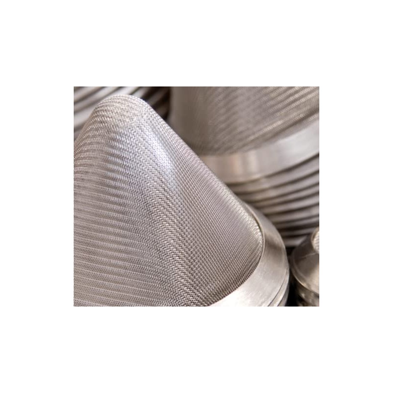 PIAZZA Stainless Steel Conical Mesh Strainer 9cm