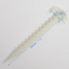 50 Packs 20cm Fluorescence Glow-in-Dark Plastic Tent Stakes Awning Pegs