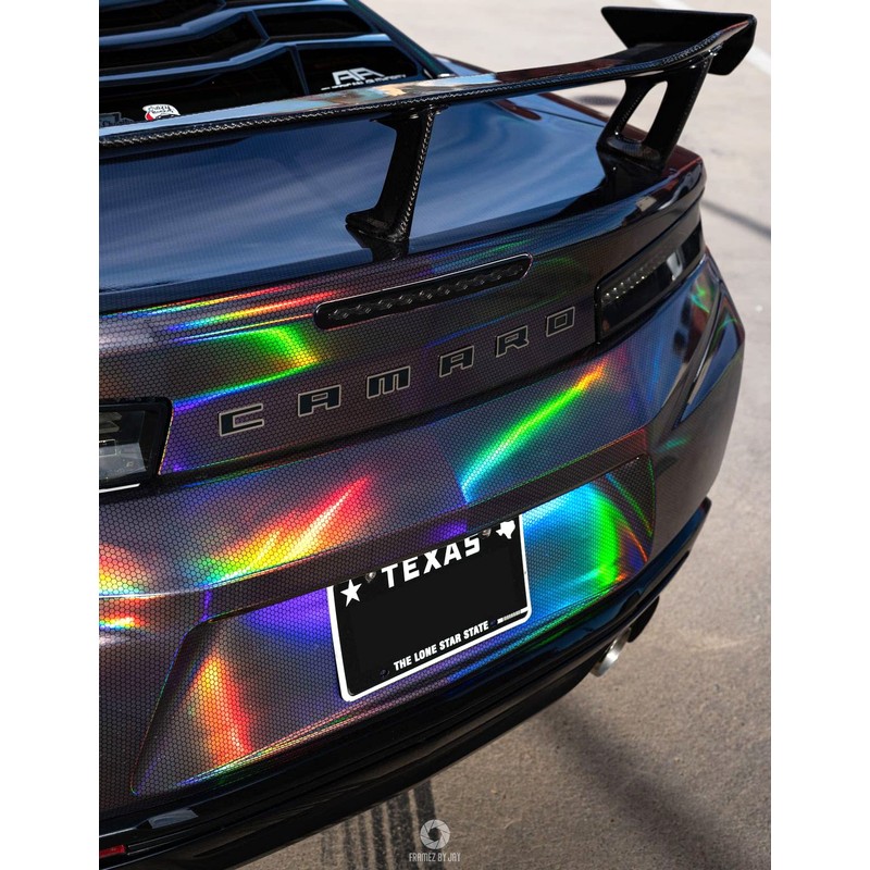 VViViD+ Hex Holographic Chrome Car Wrap Vinyl (15ft x 5ft)