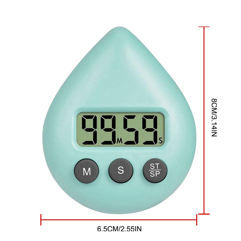 Kitchen Timers for Cooking - Countdown Timer Waterproof - Suction