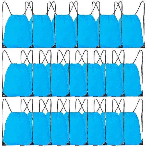 Mochila con cordón a granel, bolsa de poliéster para gimnasio