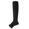 MediQttO for Men Compression Night Socks (BK-Black, M)