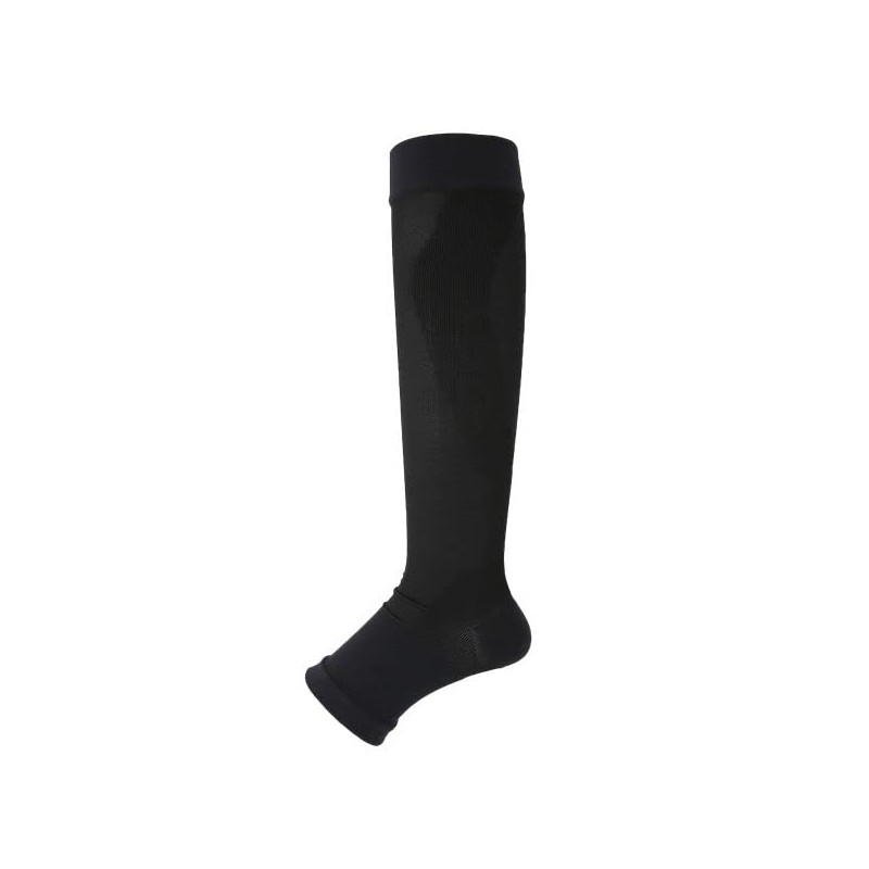 MediQttO for Men Compression Night Socks (BK-Black, M)