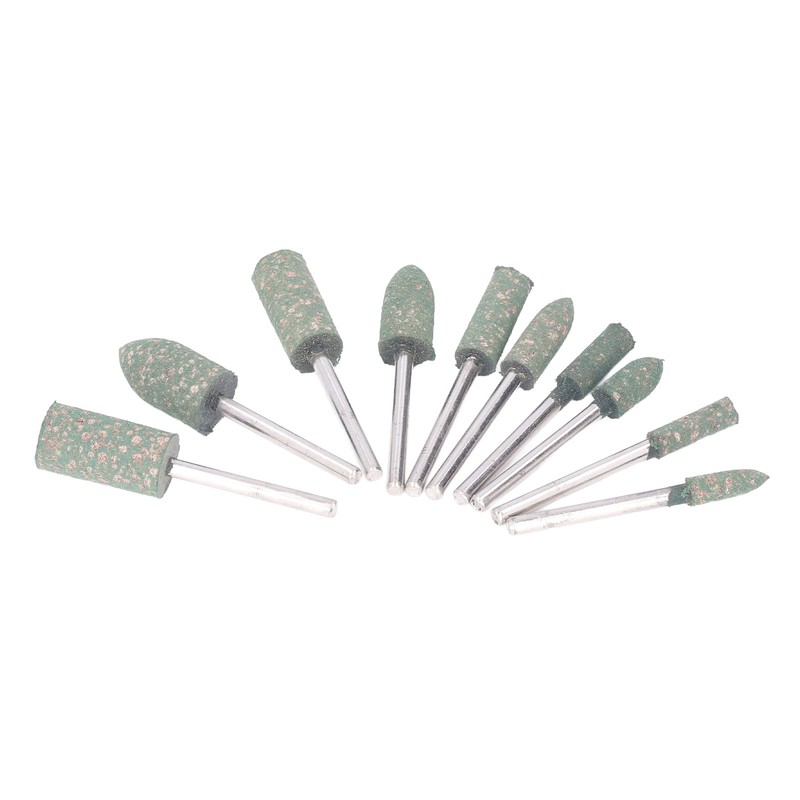 100Pcs Rubber Grinding Head Polishing Bit Various Sizes Accessory Set