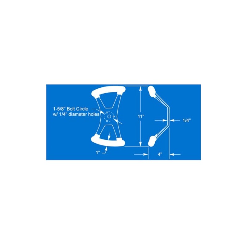 Polished Aluminum Butterfly Steering Wheel