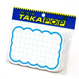 Hawks Mark 抜型 Card Wave Square , bule